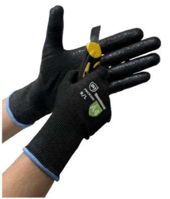 Cut-Resistance Gloves Level A4, Micro Nitrile Coated Palm