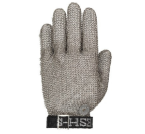 US Mesh® Stainless Steel Mesh Glove with Adjustable Strap - Wrist Length