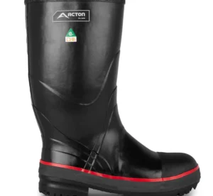 Protecto 2.0, black | 15'' waterproof natural rubber work boots