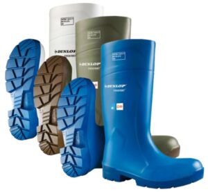 Dunlop Flexible PU, Steel toe, Resistant To Oil, 15"