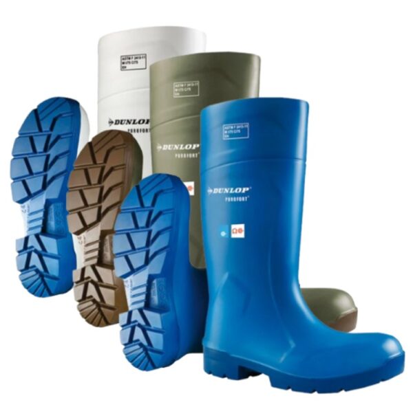 Dunlop Flexible PU, Steel toe, Resistant To Oil, 15″