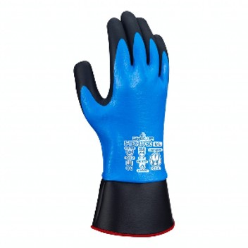 Showa Nitrile Fully Coated Cut-Resistence A4 Gloves, Foam Palm